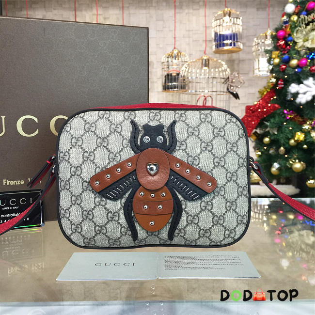 Fancybags Gucci gg supreme bee shoulder bag 2223 - 1