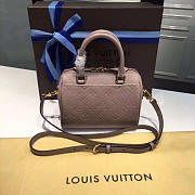 Fancybags Louis vuitton original monogram empreinte mini speedy 20 M42395 gray - 5