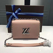 Fancybags louis vuitton top original epi leather twist mm M54739 light pink - 1