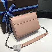 Fancybags louis vuitton top original epi leather twist mm M54739 light pink - 4