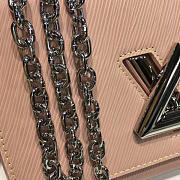 Fancybags louis vuitton top original epi leather twist mm M54739 light pink - 2