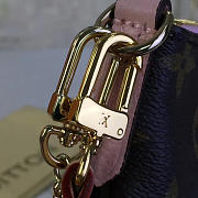 Fancybags Louis vuitton original monogram pallas clutch M44037 pink - 6