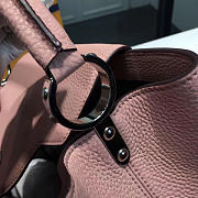 Fancybags Louis vuitton original taurillon leather capucines pm M42245 pink - 6