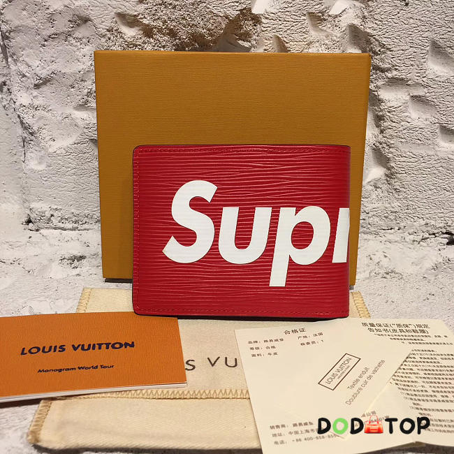 Fancybags Louis Vuitton supreme pocket wallet 3803 - 1