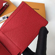 Fancybags M63228 LV Slender Wallet Red - 5