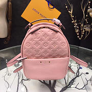 Fancybags  louis vuitton original monogram empreinte Sorbonne backpack M44019 pink - 1