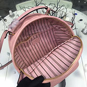 Fancybags  louis vuitton original monogram empreinte Sorbonne backpack M44019 pink - 3