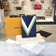 Fancybags Louis Vuitton PASSPORT COVER Navy blue - 1