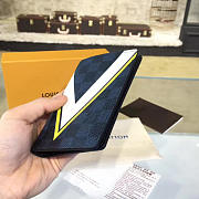 Fancybags Louis Vuitton PASSPORT COVER Navy blue - 5