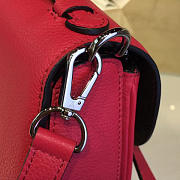 Fancybags louis vuitton original calfskin neo vivienne bag M54060 rose red - 6