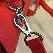 Fancybags louis vuitton original calfskin mylockme bb bag M51419 red - 6