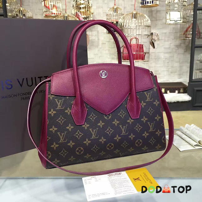 Fancybags louis vuitton original monogram florine M42271 bordeaux - 1