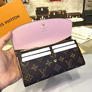 Fancybags Louis Vuitton monogram canvas emilie wallet M61289 pink - 4