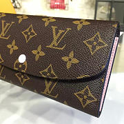 Fancybags Louis Vuitton monogram canvas emilie wallet M61289 pink - 6