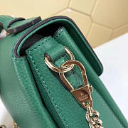 Fancybags Gucci GG Flap Shoulder Bag On Chain Green 5103032 - 5