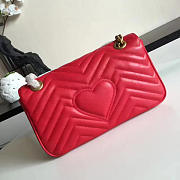 Fancybags Gucci GG Marmont small matelassé shoulder bag Style ‎443497 DTDIT 6433 - 4