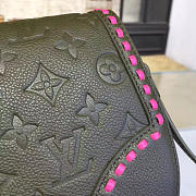 Fancybags louis vuitton original monogram empreinte leather junot M43143 olive - 6