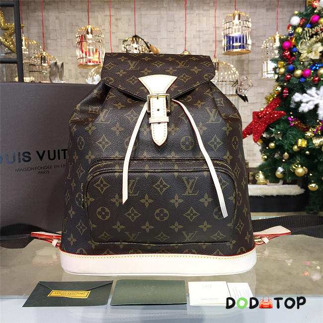 Fancybags Louis vuitton original monogram canvas backpack mm M51136 - 1