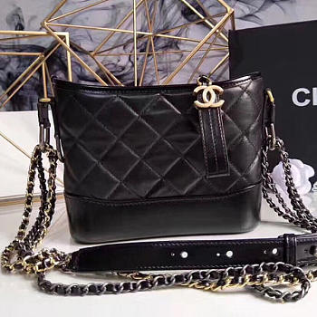 Fancybags Hot Chanel Chanels Gabrielle Small Hobo Bag Black A91810 VS06725