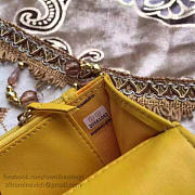 Fancybags Chanel Lambskin Mini Chain Purse Yellow A81024 VS00762 - 2