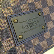 Fancybags Louis vuitton original damier ebene brooklyn bag mm N51211 - 5