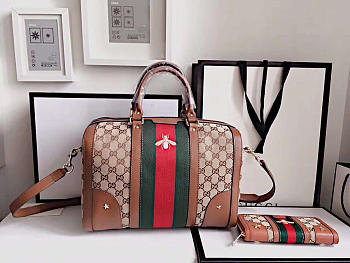 Fancybags Gucci gg supreme handle bag 2657