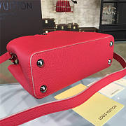 Fancybags Louis vuitton original taurillon leather capucines BB M94754 red - 3