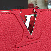 Fancybags Louis vuitton original taurillon leather capucines BB M94754 red - 2