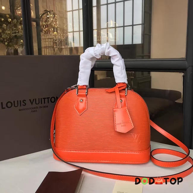 Fancybags Louis Vuitton ALMA BB orange - 1