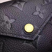 Fancybags Louis vuitton monogram empreinte victorine wallet M64061 black - 3