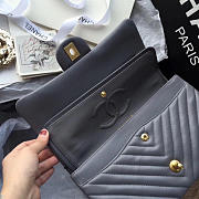 Fancybags Chanel 11.12 Flap Bag Grey - 6