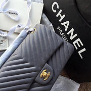 Fancybags Chanel 11.12 Flap Bag Grey - 5
