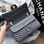 Fancybags Chanel 11.12 Flap Bag Grey - 4