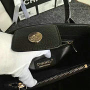 Fancybags Chanel Grained Calfskin Large Shopping Bag Black A69929 VS08388 - 2