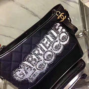 Fancybags Chanel Chanels Gabrielle Hobo Bag Blue & Black A93824 VS03651 - 6