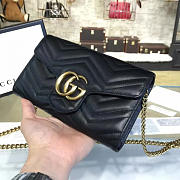 Fancybags Gucci GG Marmont matelassé mini bag Style ‎474575 - 5