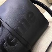 Fancybags  Louis vuitton original epi leahter supreme keepall bag 45 M41427 black - 6