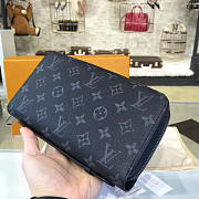 Fancybags Louis vuitton damier canvas zippy wallet M61698 black - 3