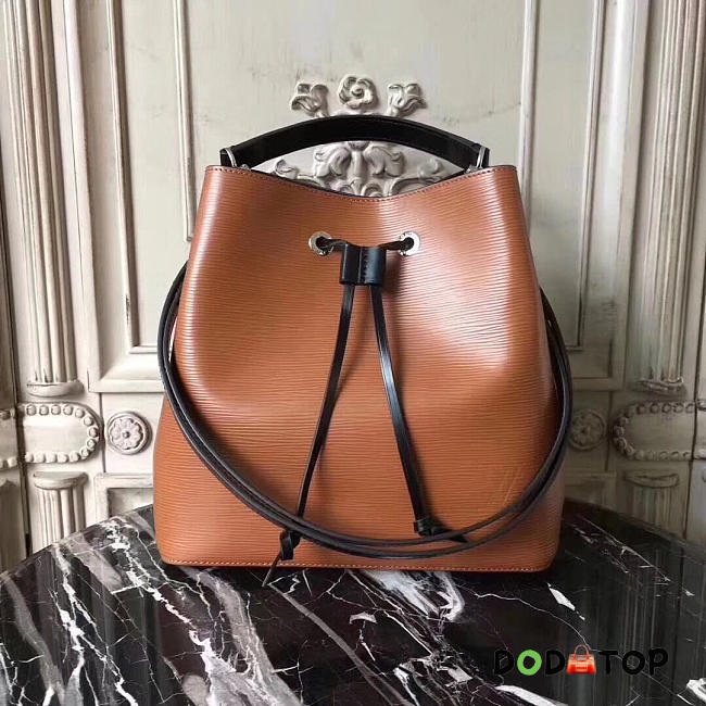 Fancybags Louis Vuitton LOCKME BUCKET brown - 1