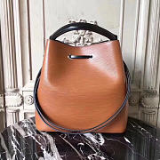 Fancybags Louis Vuitton LOCKME BUCKET brown - 3