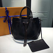 Fancybags louis vuitton original mahina leather girolata M54402 black - 1