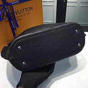 Fancybags louis vuitton original mahina leather girolata M54402 black - 5