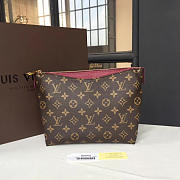 Fancybags Louis vuitton original monogram canvas pallas beauty case M64123 cherry - 1