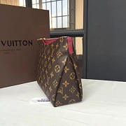 Fancybags Louis vuitton original monogram canvas pallas beauty case M64123 cherry - 3