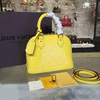 Fancybags Louis Vuitton ALMA BB yellow