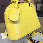 Fancybags Louis Vuitton ALMA BB yellow - 3