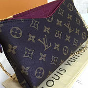 Fancybags Louis vuitton original monogram pallas clutch M41638 burgundy - 4