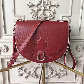 Fancybags  louis vuitton original epi leather saint cloud bag m54155 red
