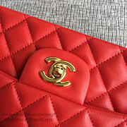 Fancybags Fashion Classic Chanel Lambskin Flap Shoulder Bag Red A01112 VS00699 - 2