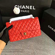 Fancybags Fashion Classic Chanel Lambskin Flap Shoulder Bag Red A01112 VS00699 - 4